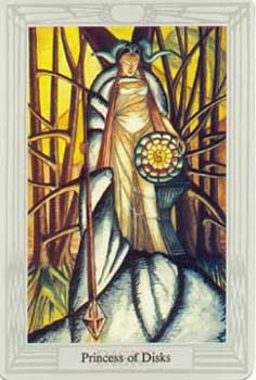 Mønternes Prinssesse tarotkort